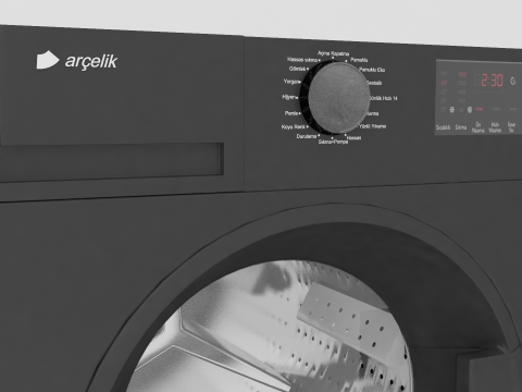 Waschmaschine 3D Modell