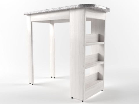Bar table 3D Model