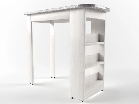 Bar masası 3D Model