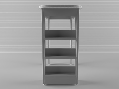 Bar table 3D Model