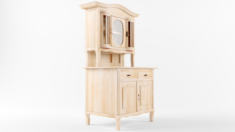 Penyimpanan mutfak lama Model 3D .c4d .max .obj .3ds .fbx .stl .blend 