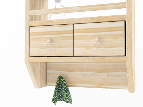 Kitchen shelf 3D Model