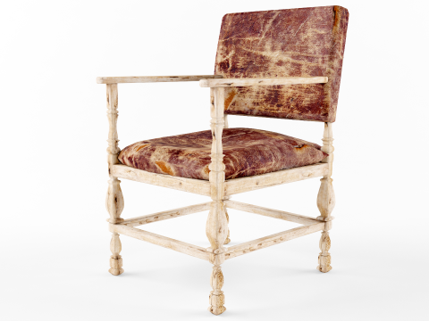 Старе крісло 3D Модель