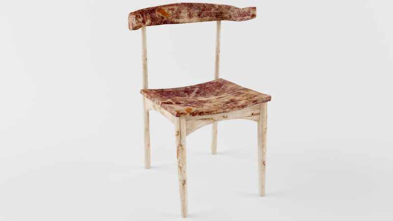 Kursi Model 3D .c4d .max .obj .3ds .fbx .stl .blend 