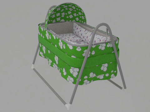 Baby's krop 3D Model