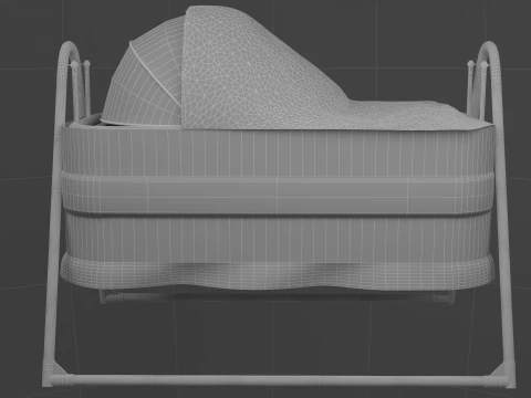 Babys crip 3D Model