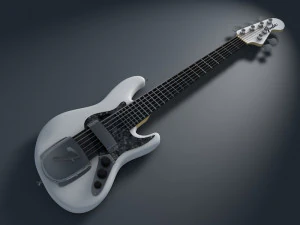 Fender 爵士贝司 6 Cordas 3D 模型