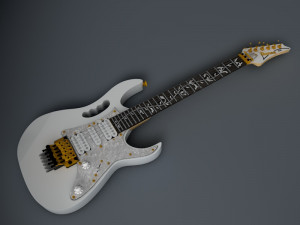 ibanez jem 7 3D 模型