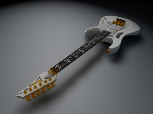 ibanez jem 7 3D Модель