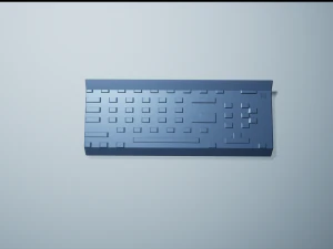 basic table set 3D Model