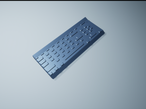 basic table set Modello 3D