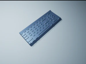 basic table set 3D Model