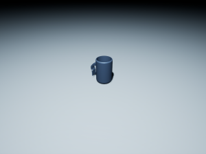 basic table set Modello 3D