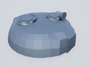 flying tank 3D Model