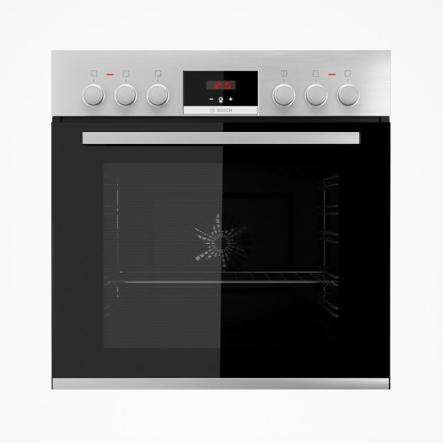 oven bosch hef514bs0r 3Dモデル .c4d .max .obj .3ds .fbx .stl .blend 