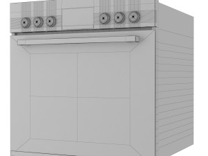 oven bosch hef514bs0r 3Dモデル