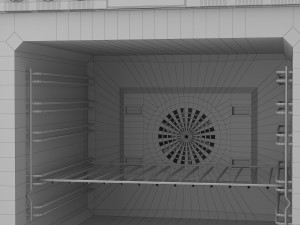 oven bosch hef514bs0r 3Dモデル