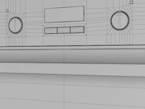 oven electrolux ezb52430ax 3D Model