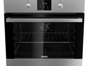 oven zanussi zop53792xk Modello 3D