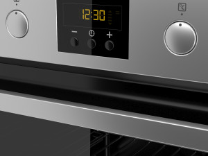 oven zanussi zop53792xk Modello 3D