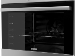 oven zanussi zop53792xk Modello 3D