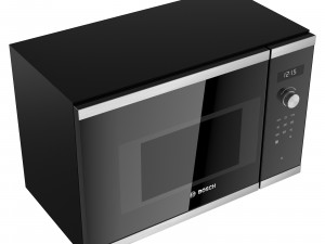 built-in microwave bosch bfl524ms0 Modello 3D