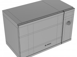 built-in microwave bosch bfl524ms0 Modello 3D