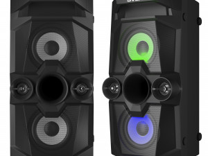 audio system sven ps-650 3D Model
