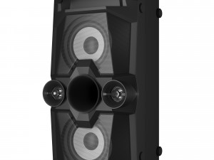 audio system sven ps-650 3D 모델