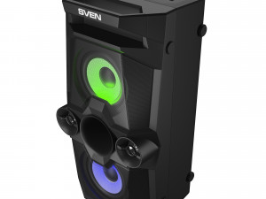 audio system sven ps-650 3D 모델