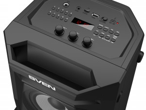 audio system sven ps-650 3D 모델