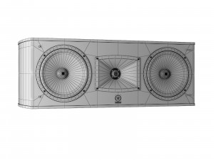 speaker yamaha ns-c444 Modelo 3D