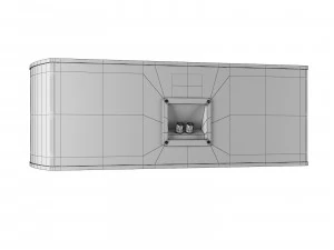 speaker yamaha ns-c444 3D Model