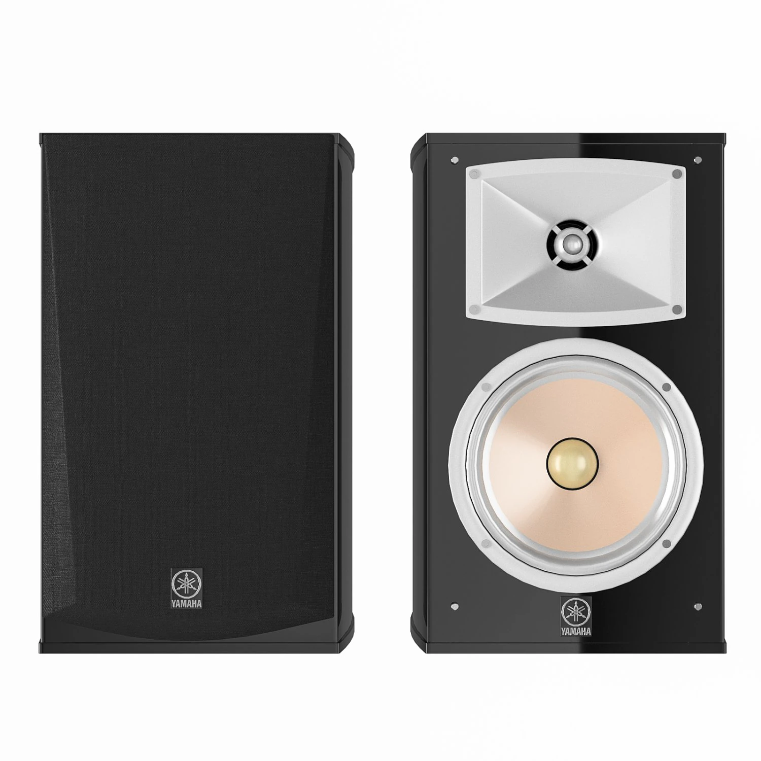 speakers yamaha ns-333 3D Model .c4d .max .obj .3ds .fbx .stl .blend 