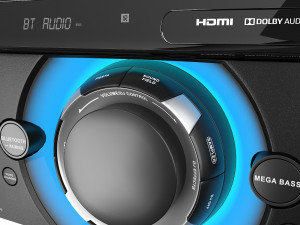 audio system sony mhc-m60d Modello 3D