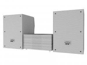audio system sony mhc-m60d Modello 3D