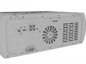 centro de m&uacute;sica sony shake x10d Modelo 3D