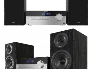 syst&egrave;me audio sony cmt-sbt100 Modèle 3D