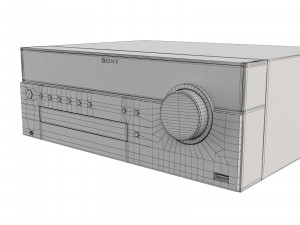 audiosystem sony cmt-sbt100 3D Model