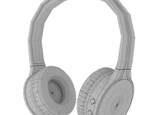 headphones qumo accord 3 Modello 3D