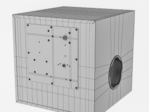 subwoofer yamaha ns-sw100 3D Model