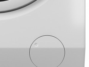 washer electrolux ew7wr447w Modello 3D