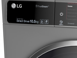 washing machine lg f14u1jbs6 3D Модель