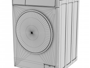 washing machine lg f14u1jbs6 3D Модель