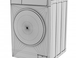 세탁기 LG f14u1jbs6 3D 모델
