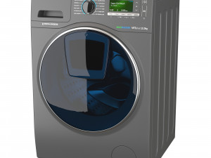 wash machine samsung ww8500k 3D Модель