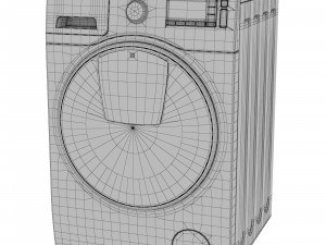wash machine samsung ww8500k 3D Модель
