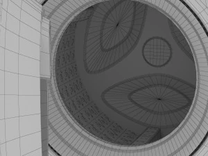 wash machine samsung ww8500k 3D Model