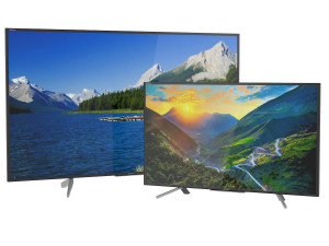 tv sony 75 and 50 inch 3D Models