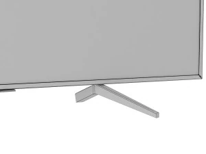 tv sony 75 and 50 inch 3D Model